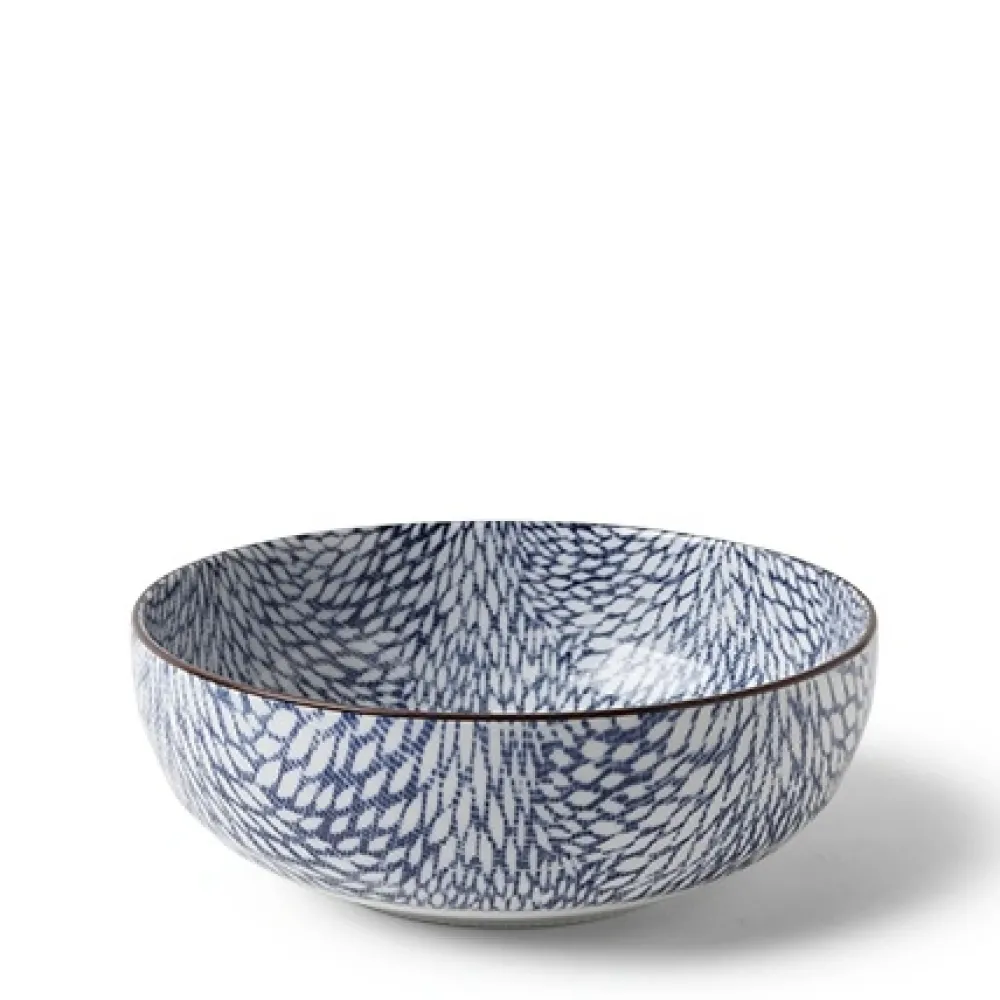 Aizome Mums 7" Bowl^MIYA Company Sale