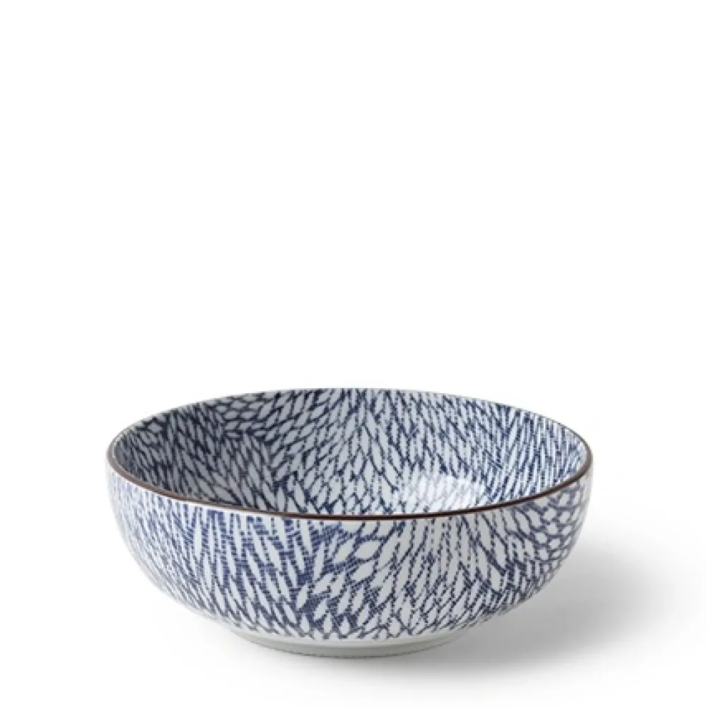 Aizome Mums 6" Bowl^MIYA Company Discount