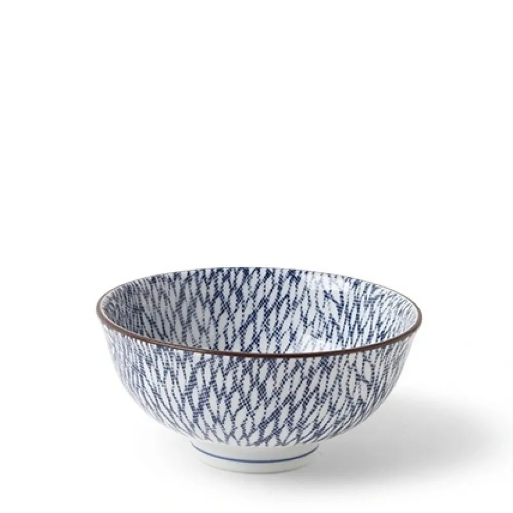 Aizome Mums 4.5" Rice Bowl^MIYA Company Shop