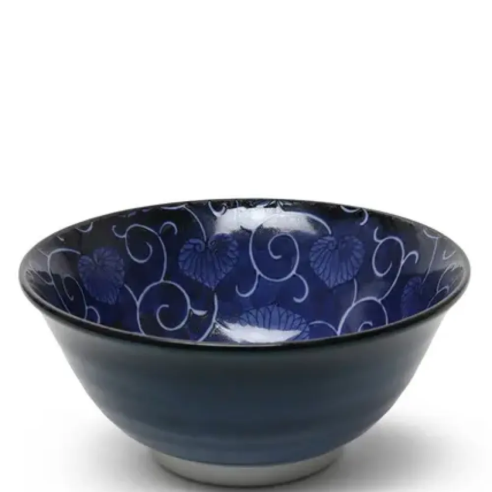 Aoi-Karakusa 6" Bowl^MIYA Company Shop