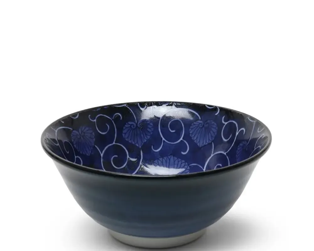 Aoi-Karakusa 6" Bowl^MIYA Company Shop