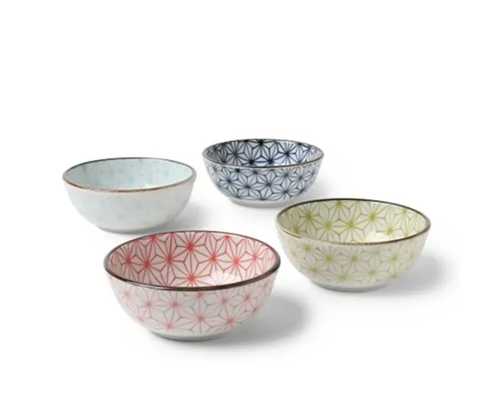 Asanoha 3 Oz. Sauce Bowl Set^MIYA Company Discount