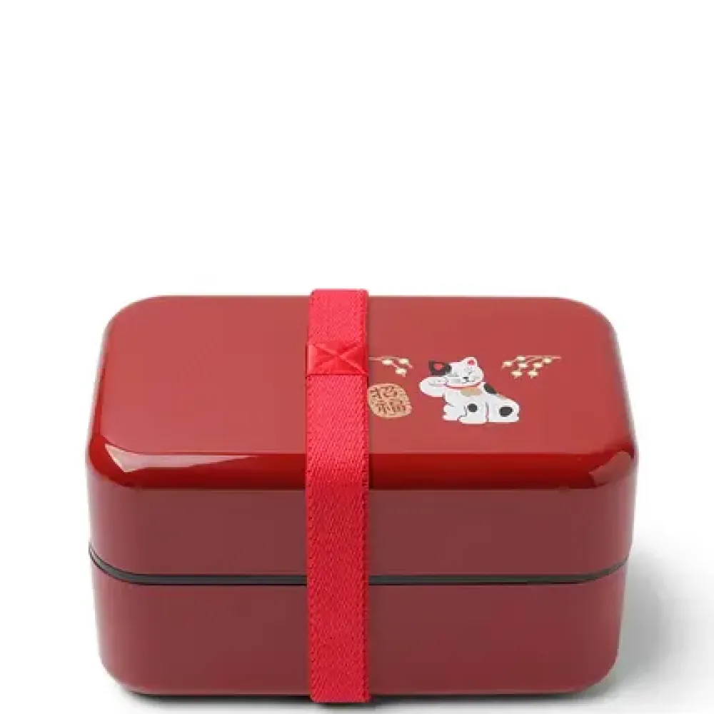 Bento Box Fortune Cat Red^MIYA Company Hot