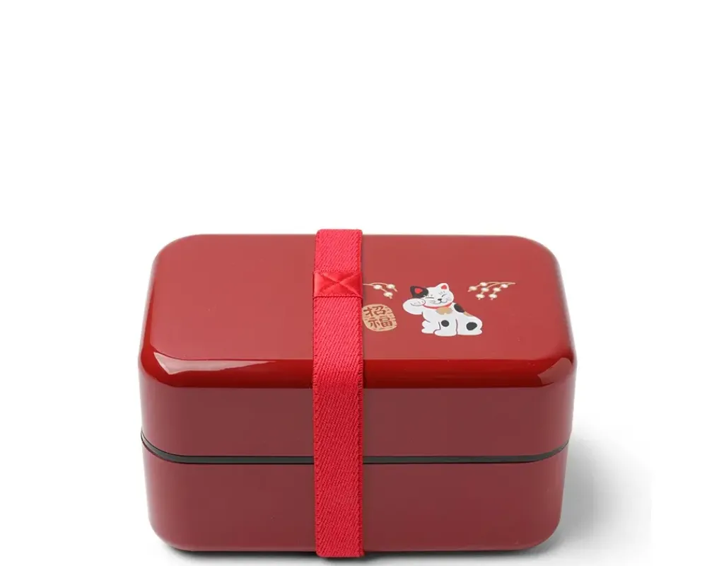 Bento Box Fortune Cat Red^MIYA Company Hot