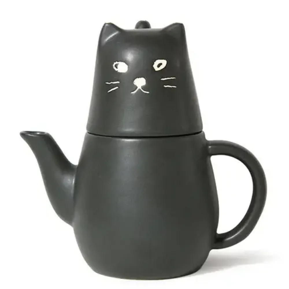 Black Cat Tea Set^MIYA Company Online