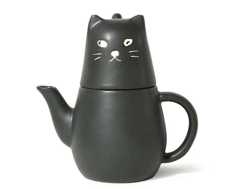 Black Cat Tea Set^MIYA Company Online