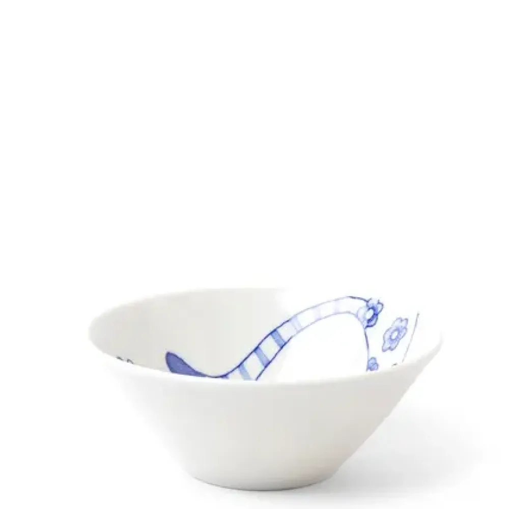 Blue & White Cat 4.5" Rice Bowl^MIYA Company Flash Sale