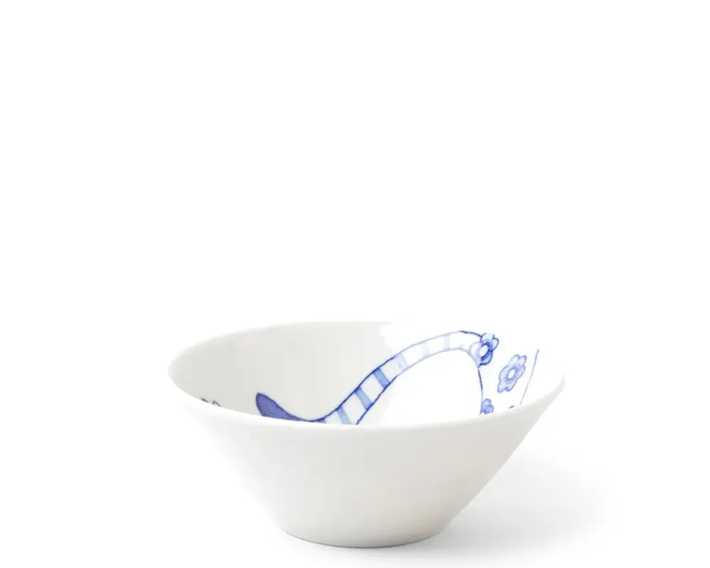 Blue & White Cat 4.5" Rice Bowl^MIYA Company Flash Sale