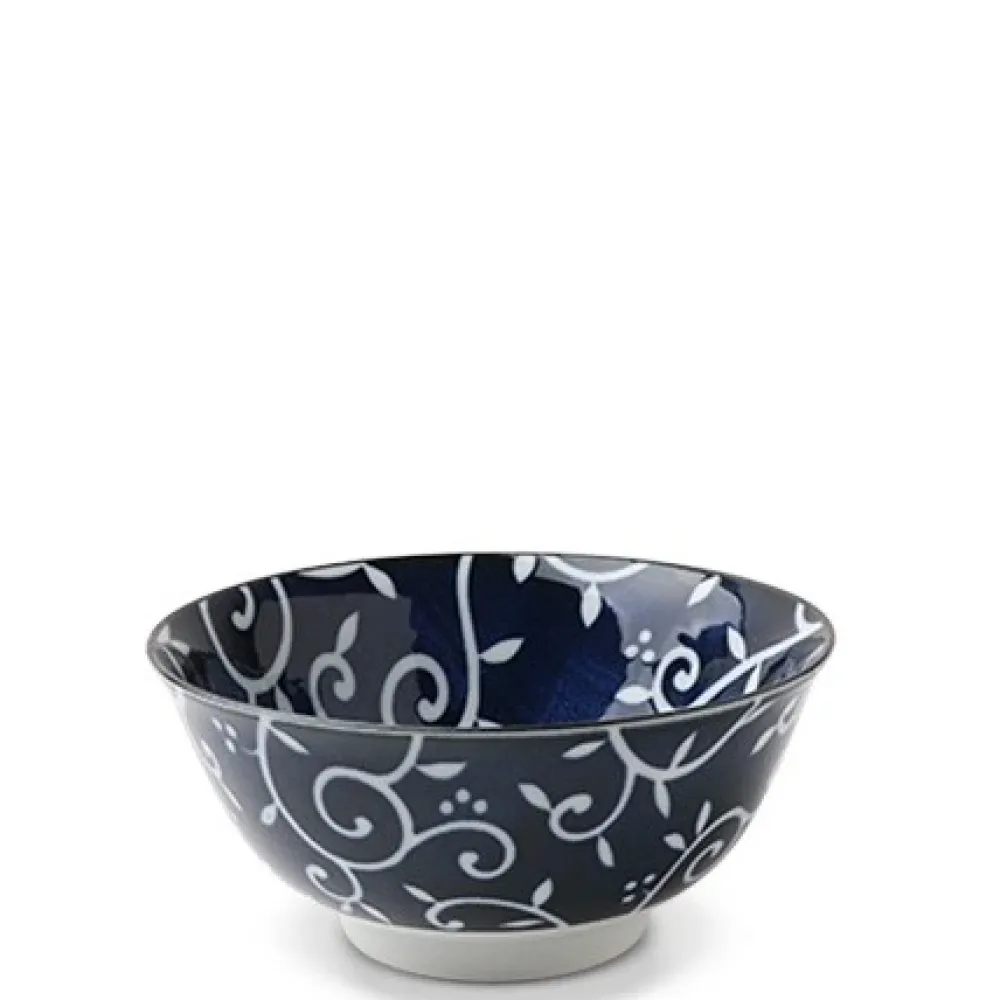 Blue & White Karakusa 5.75" Bowl^MIYA Company Sale