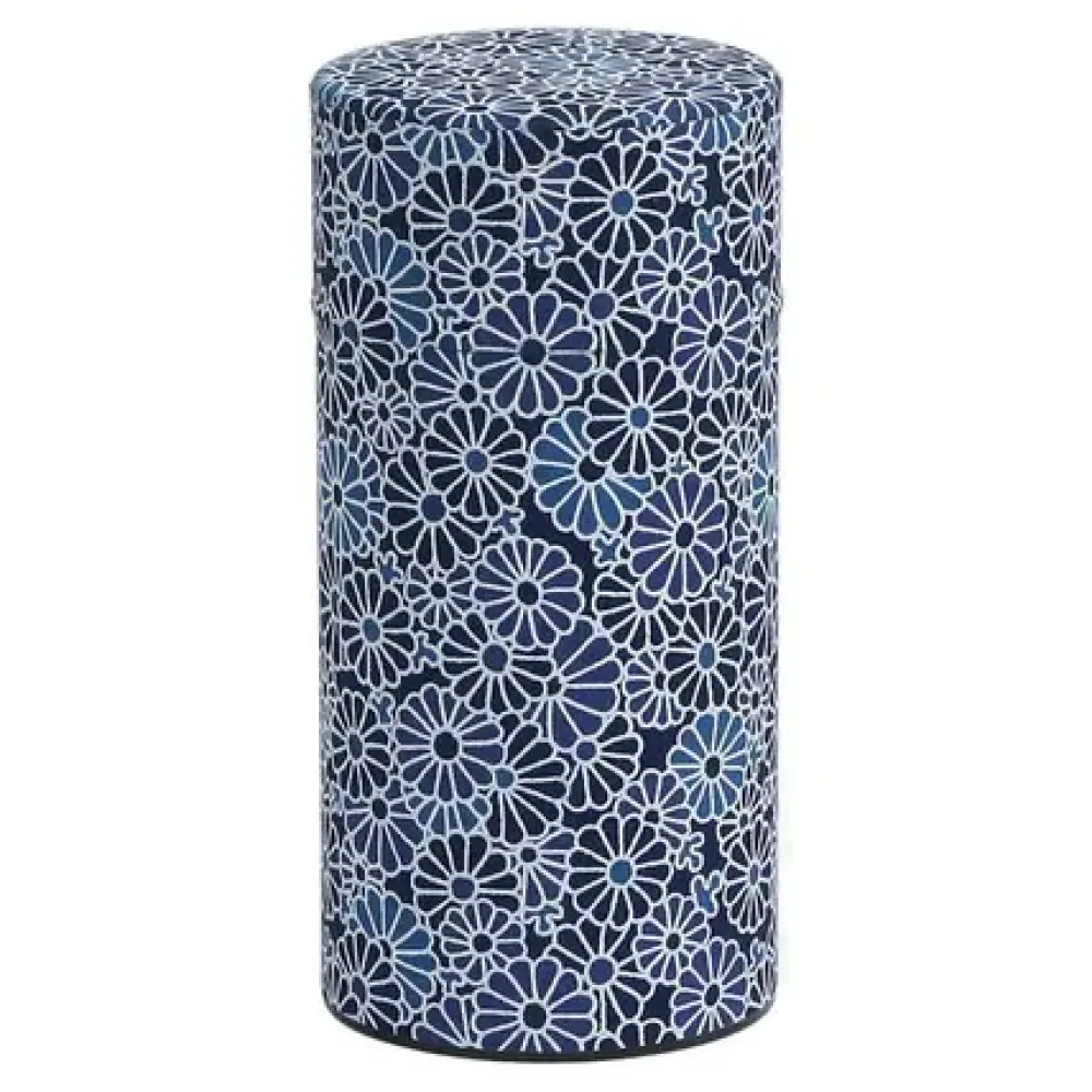 Blue Mums Tea Canister^MIYA Company New