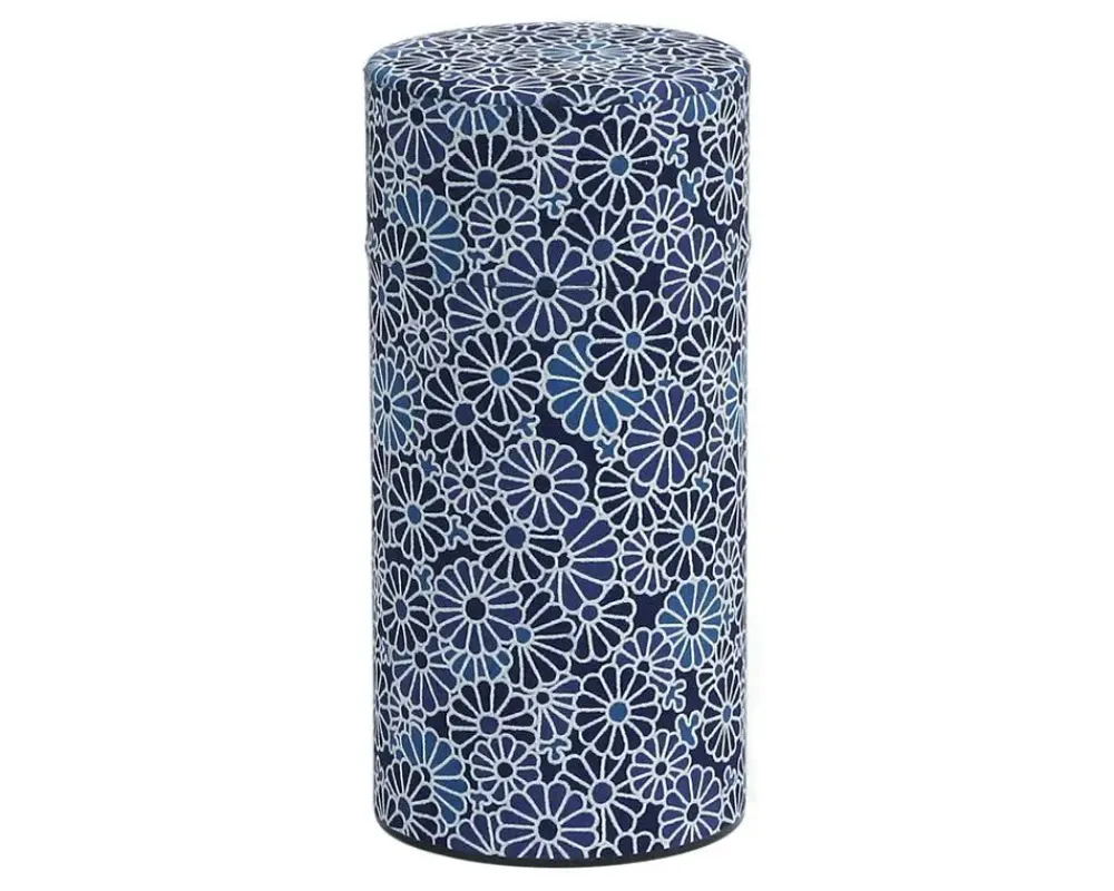 Blue Mums Tea Canister^MIYA Company New