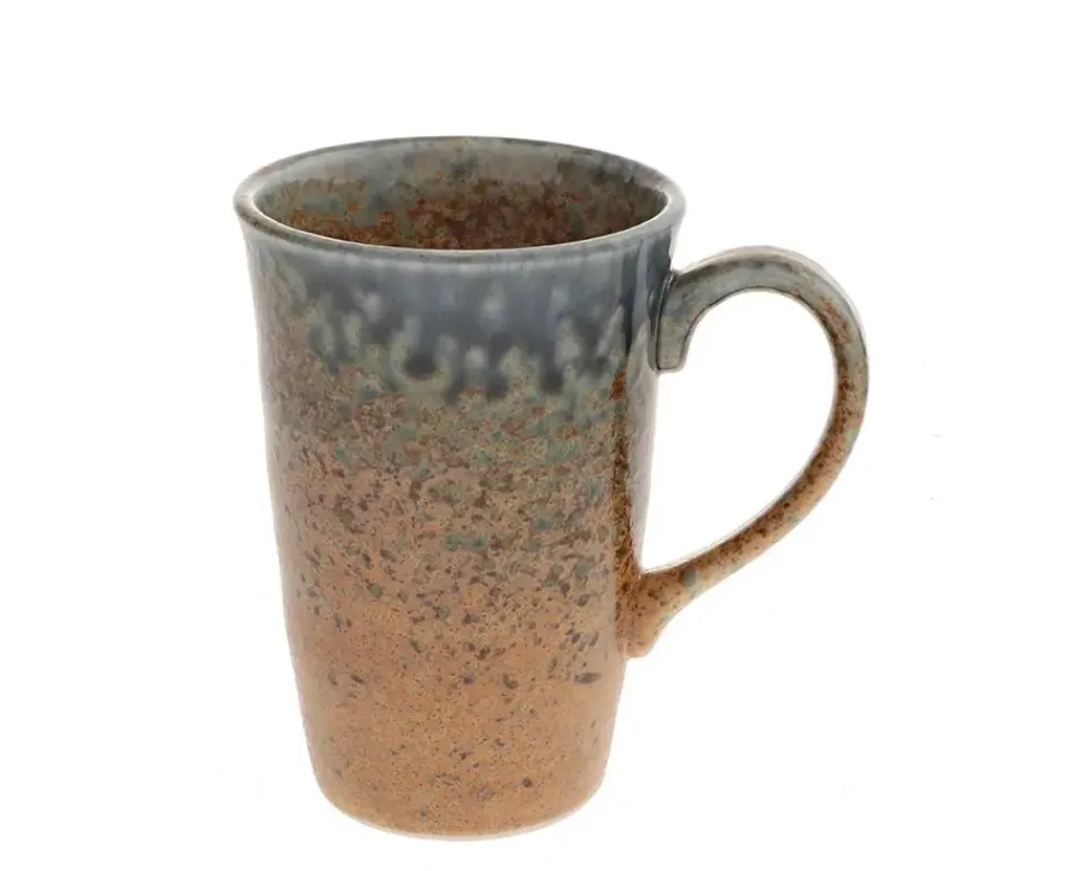 Blue Sand Crackle Mug^MIYA Company Shop