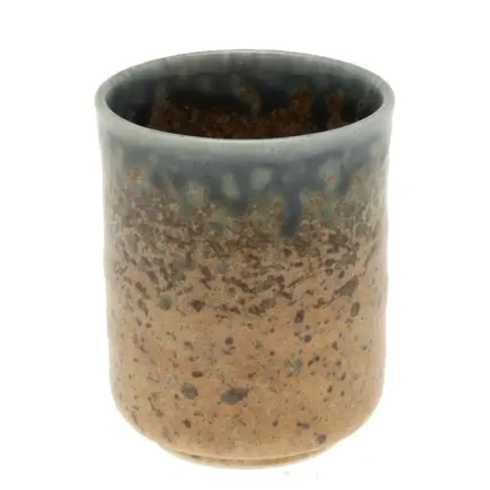 Blue Sand Crackle Tea Cup^MIYA Company Cheap