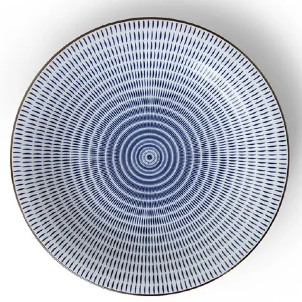 Blue Sen Navy 11" Plate^MIYA Company Clearance