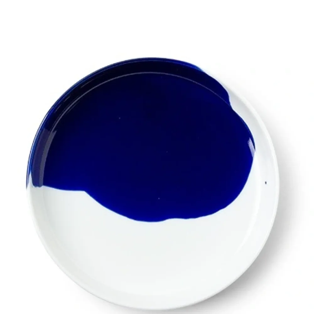 Blue Splash 6.25" Plate^MIYA Company Flash Sale