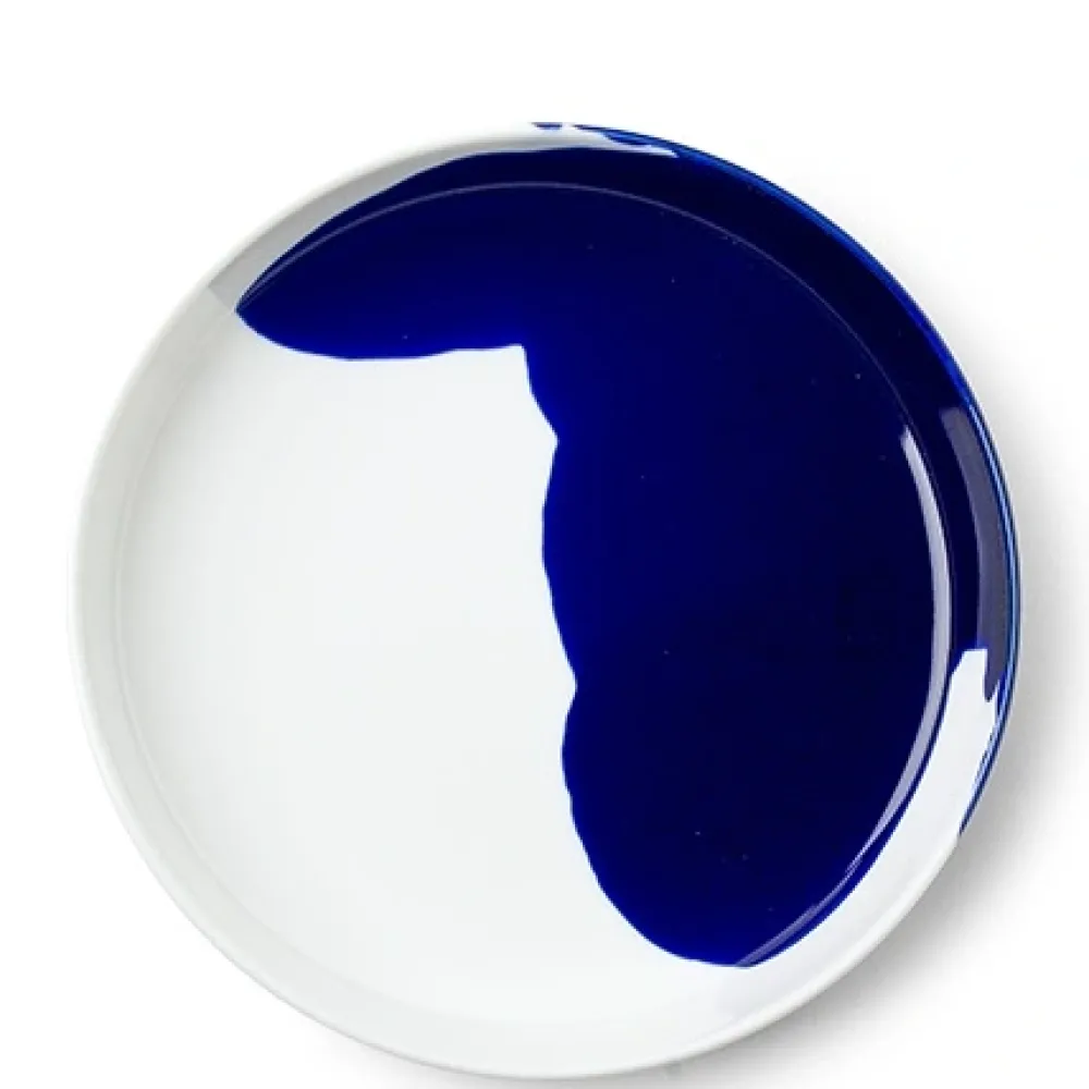 Blue Splash 7.75" Plate^MIYA Company Cheap