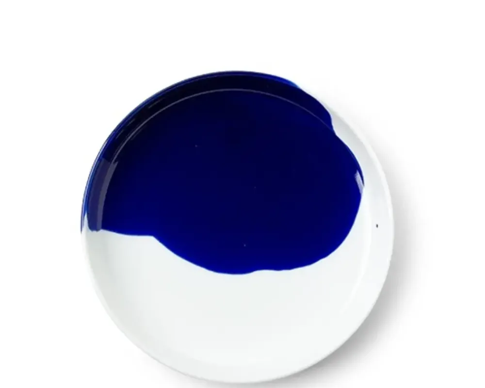 Blue Splash 6.25" Plate^MIYA Company Flash Sale