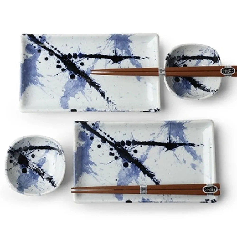 Blue Sumi Sushi Set^MIYA Company Cheap