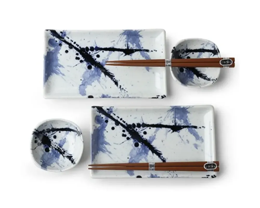 Blue Sumi Sushi Set^MIYA Company Cheap