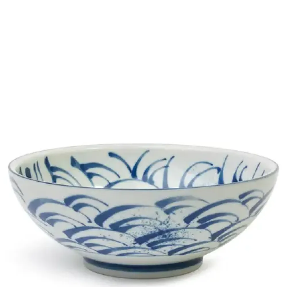 Blue Wave 8.25" Bowl^MIYA Company Hot