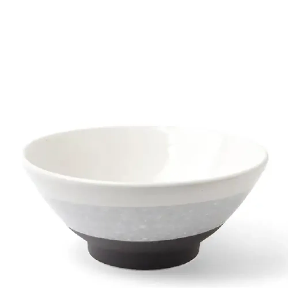 Bowl Gradient Black & White 7-1/2"^MIYA Company Online