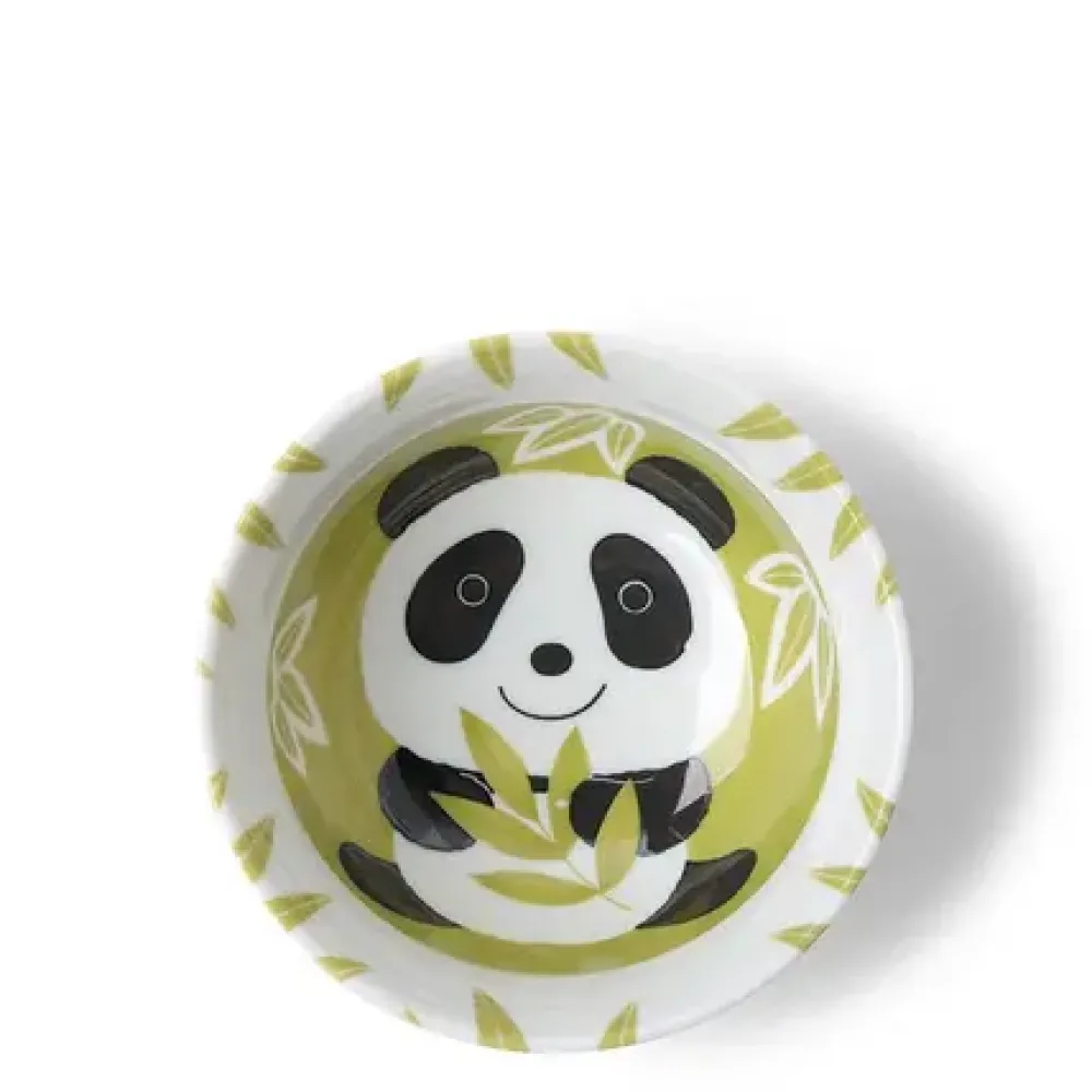 Bowl Green Bamboo + Panda 5"^MIYA Company Flash Sale