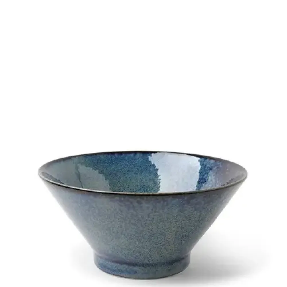 Bowl Ramen Youhen Blue 6-1/4"^MIYA Company Clearance