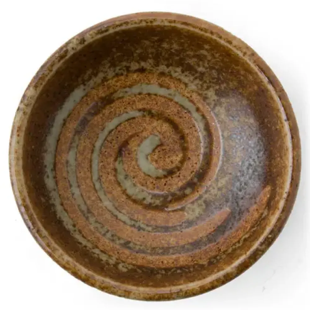 Brown Swirl 3.25" Sauce Dish^MIYA Company Hot