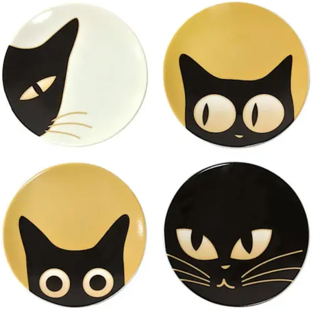 Cat Eyes 3.5" Mini Plate Set^MIYA Company Discount