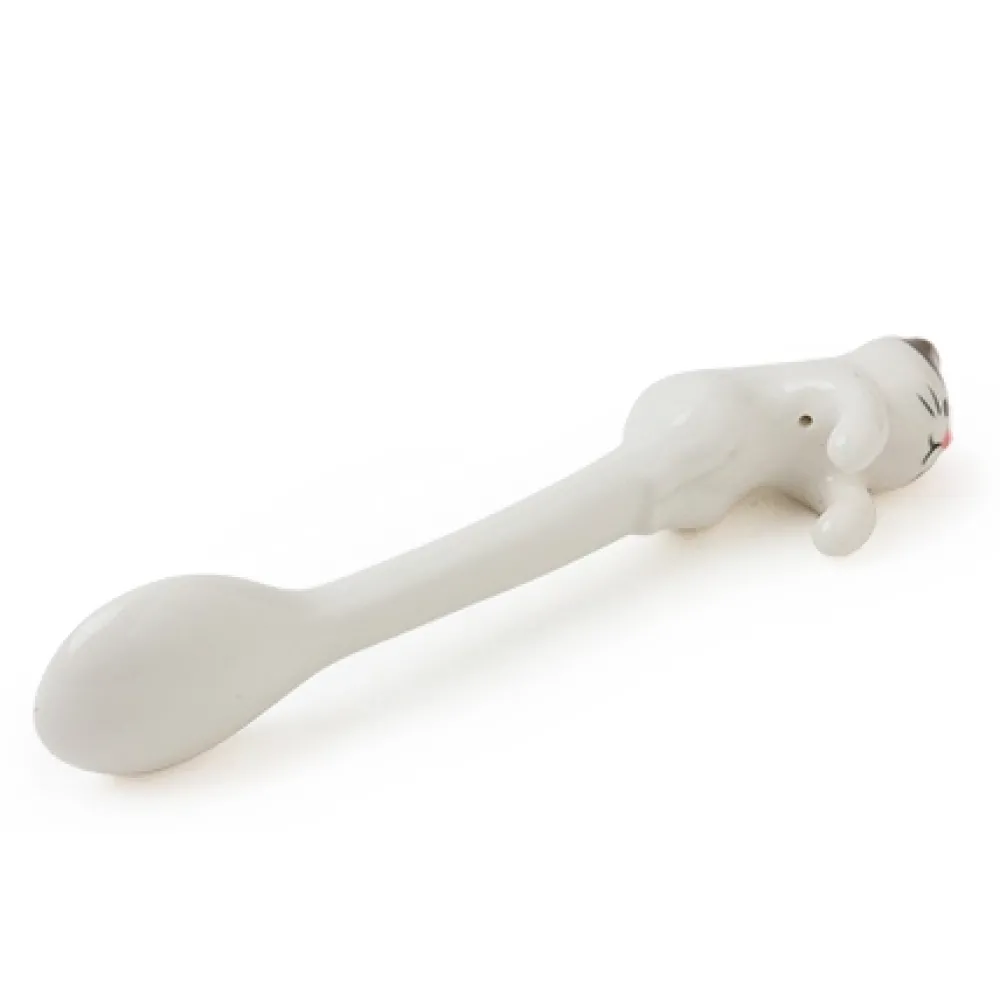 Cat Hanging Spoon - White^MIYA Company New