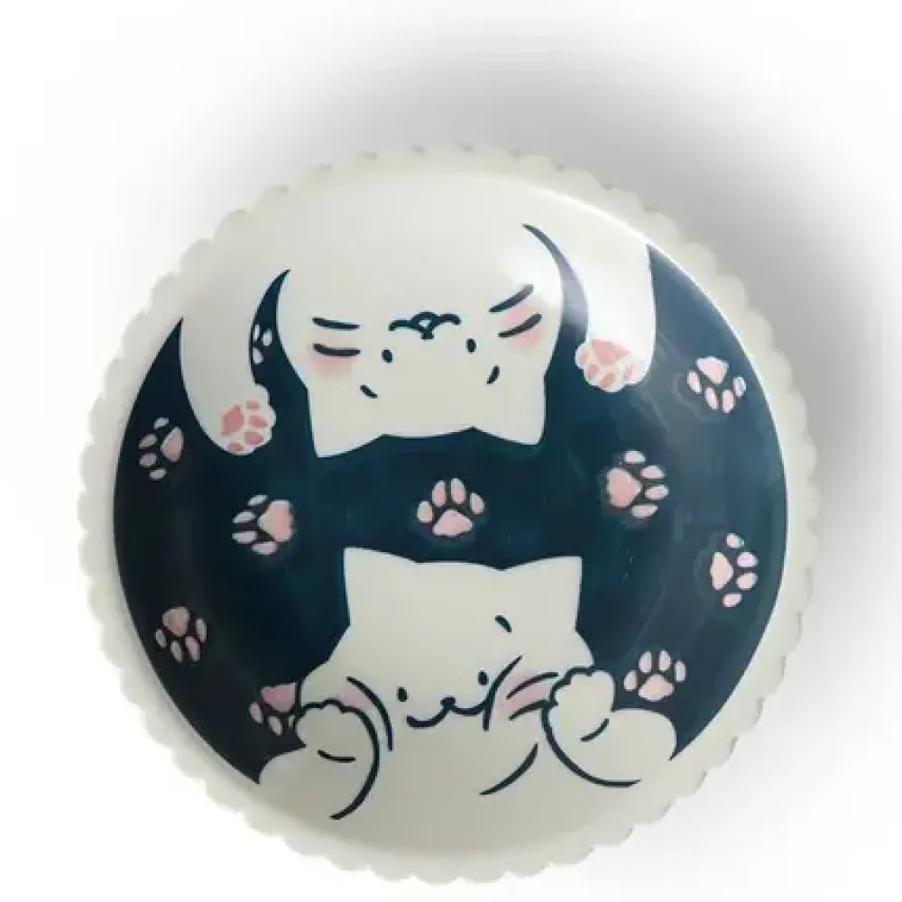 Cat Life 8.25" Plate^MIYA Company Clearance