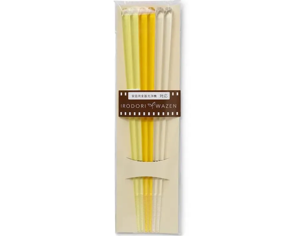 Chopsticks Acrylic Yellow Set/3^MIYA Company New