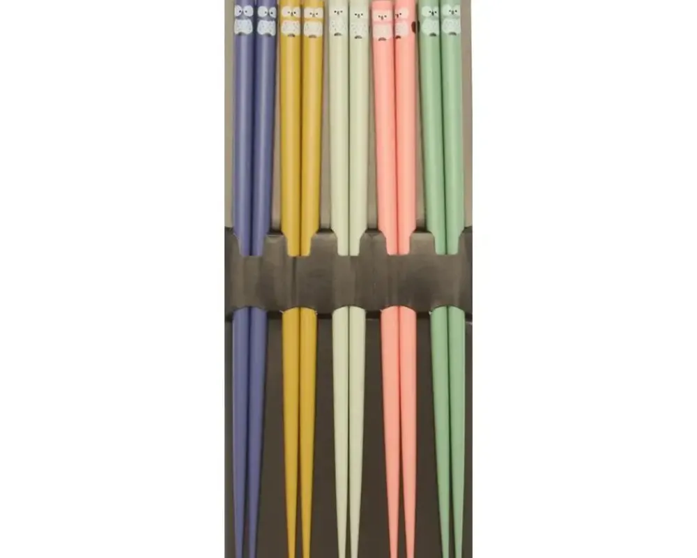 Chopsticks Set Owl Family^MIYA Company Discount