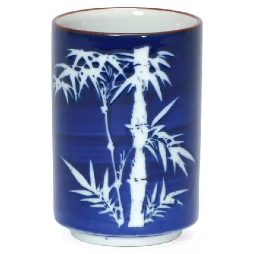 Cobalt Blue Sasa 8 Oz. Teacup^MIYA Company Outlet