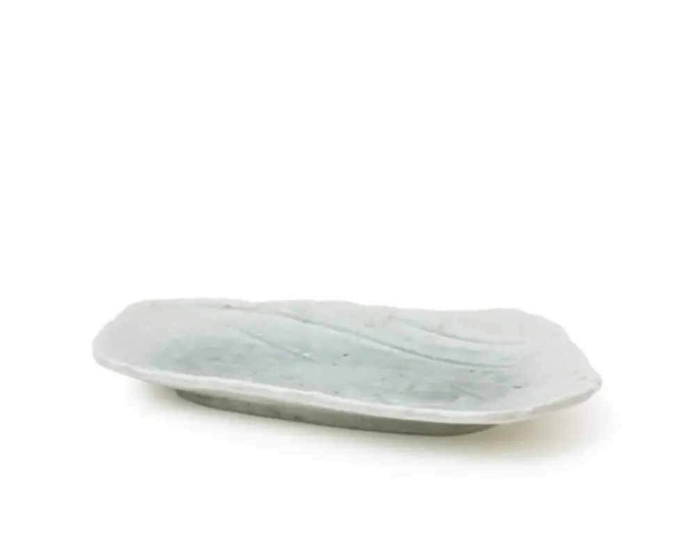 Coral Blue Rectangular Plate^MIYA Company Outlet