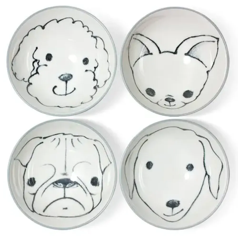 Dog Days 4.5" Rice Bowl Set^MIYA Company Best