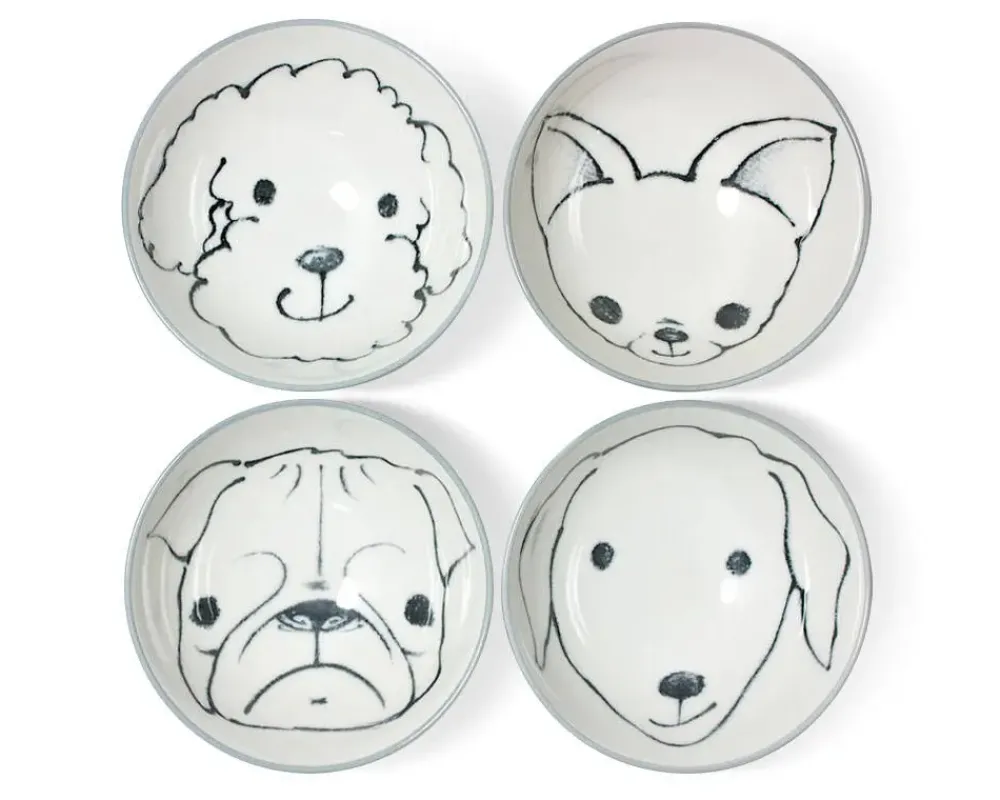 Dog Days 4.5" Rice Bowl Set^MIYA Company Best