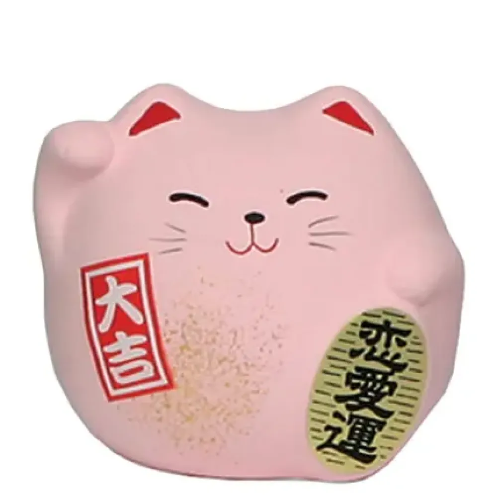 Feng Shui Cat 2.25" - Pink^MIYA Company Hot