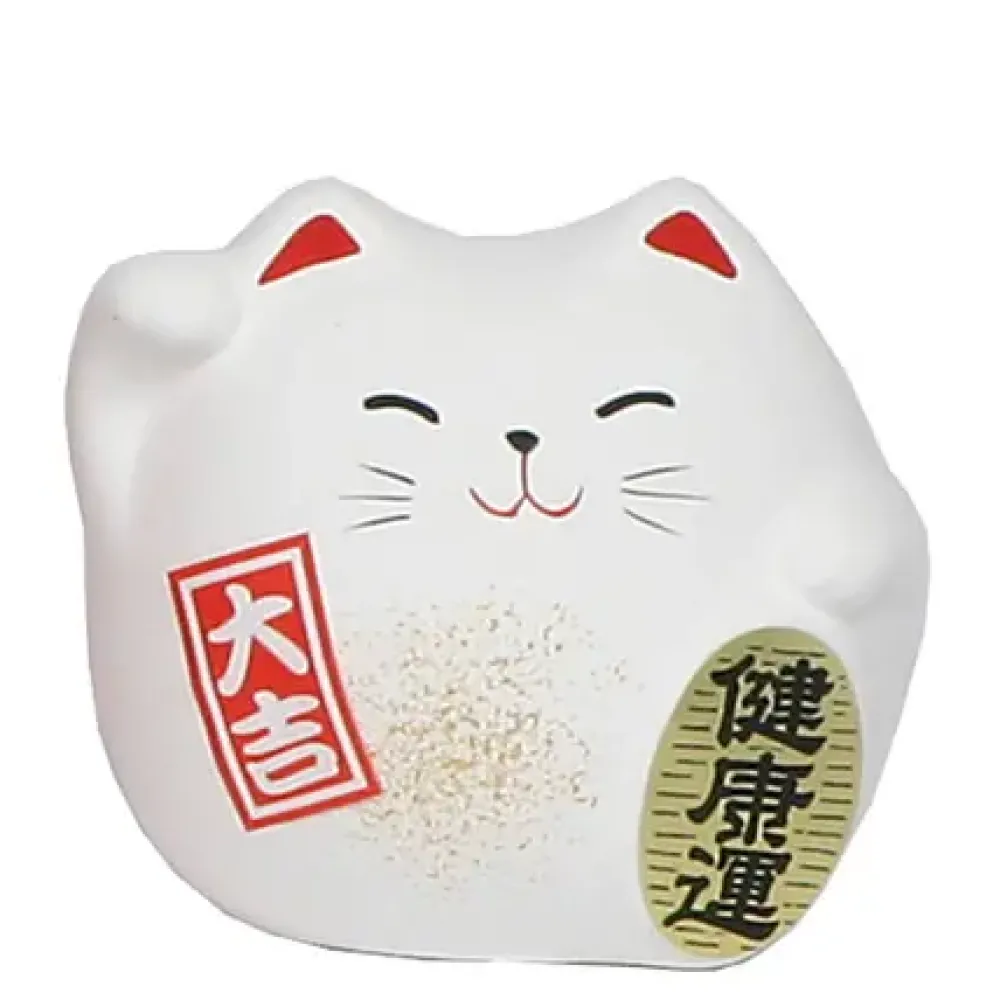 Feng Shui Cat 2.25" - White^MIYA Company Discount