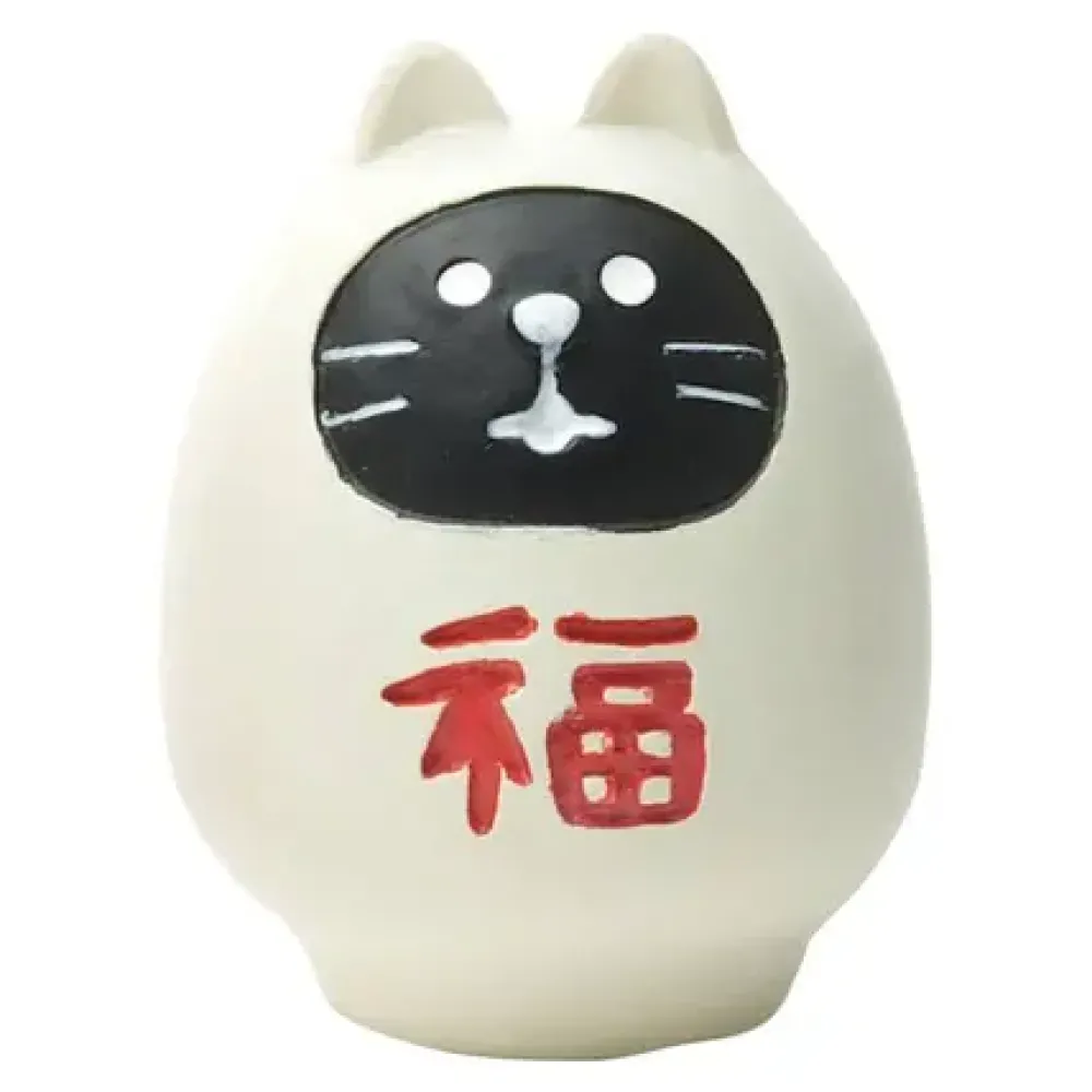 Figurine Cat Daruma^MIYA Company New