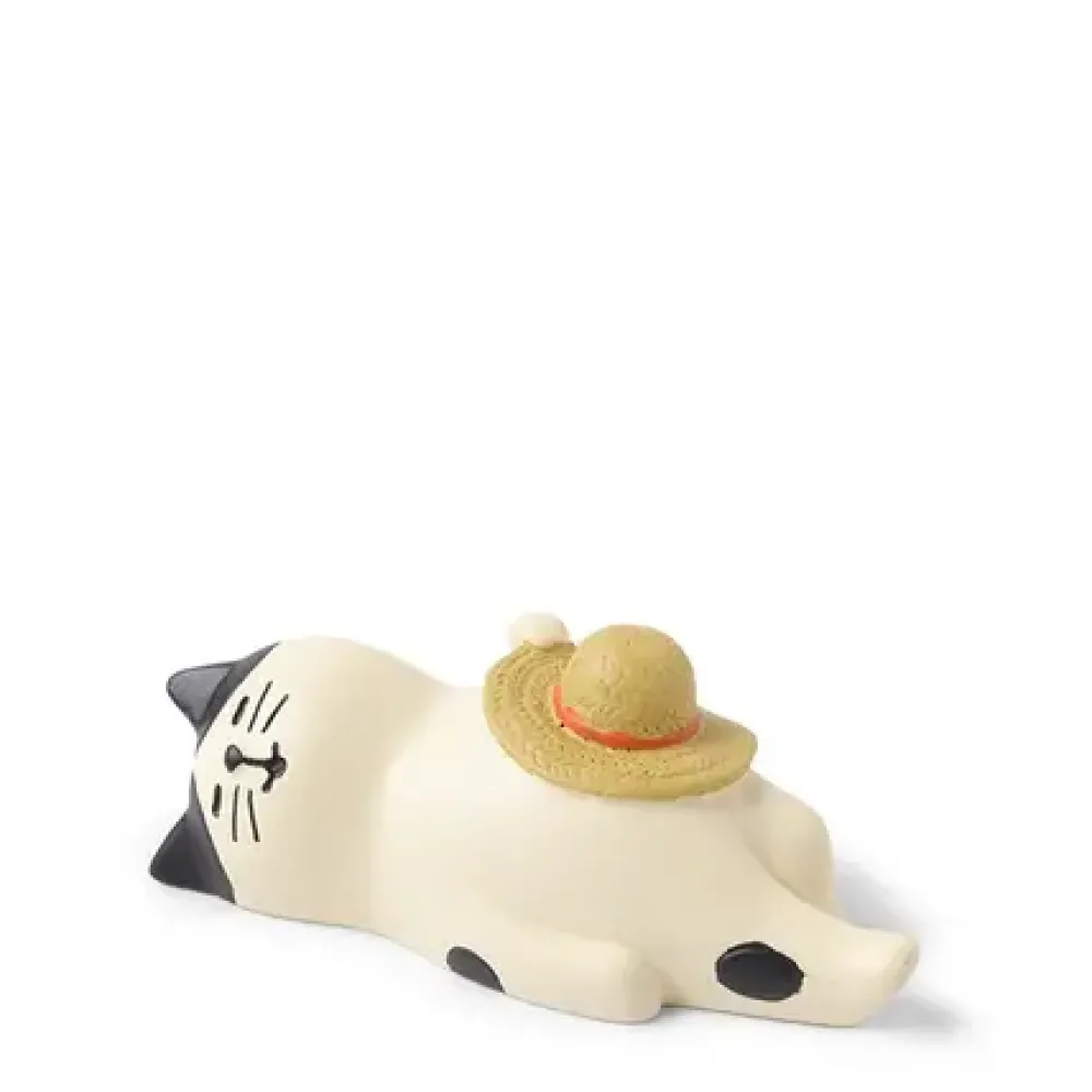 Figurine Cat Sleeping Hat^MIYA Company Best Sale