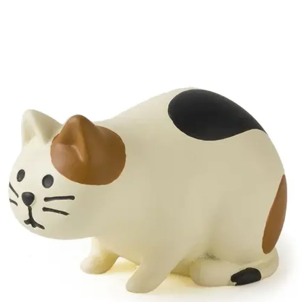 Figurine Curious Calico Cat^MIYA Company Store