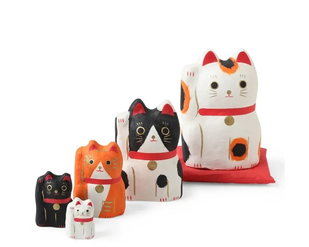 Figurine Fortune Cat Nesting Doll Set^MIYA Company Discount