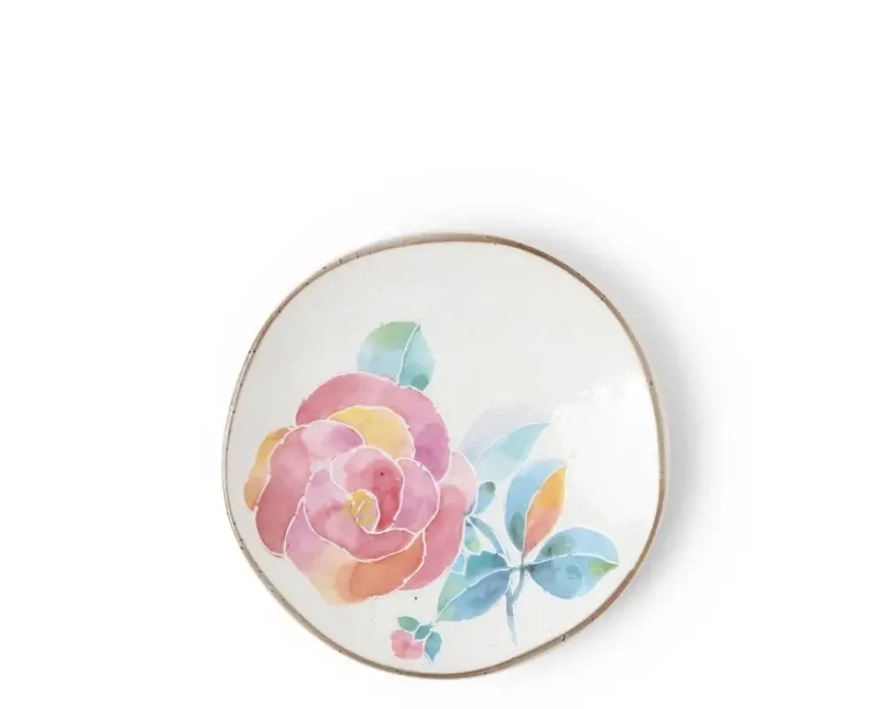 Floral Mini Plate Pink Rose^MIYA Company Best