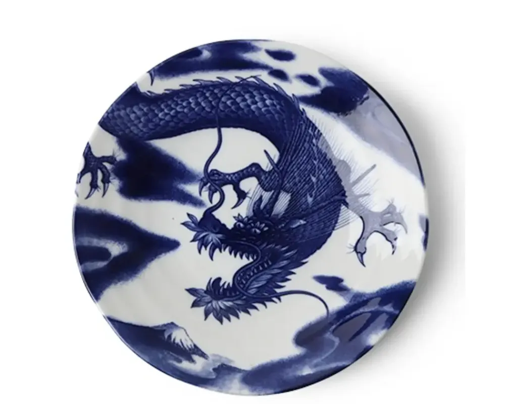 Flying Dragon 10" Plate^MIYA Company Discount