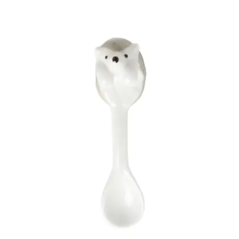 Hanging Spoon Hedgehog Gray^MIYA Company Cheap