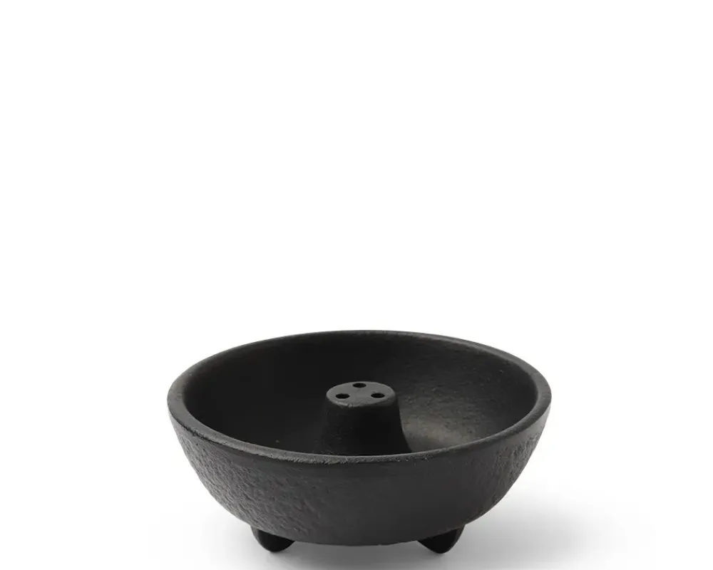 Incense Holder Black Center Cone^MIYA Company New