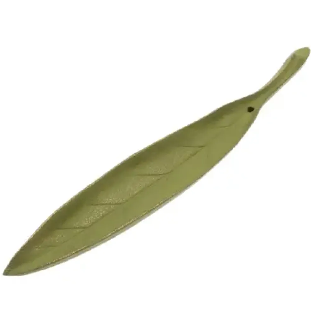 Incense Holder Gold/Spring Grass Leaf^MIYA Company New