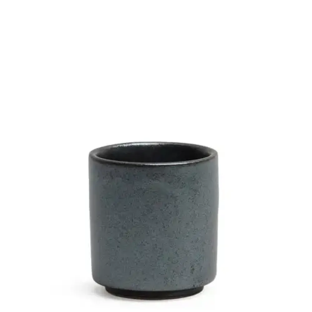 Iron Glaze 1.2 Oz. Sake Cup^MIYA Company Shop