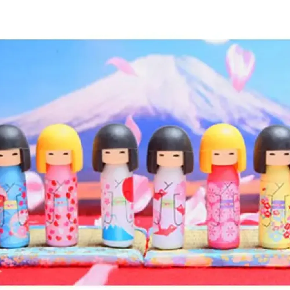 Iwako Kokeshi Doll Erasers At Miya^MIYA Company Cheap